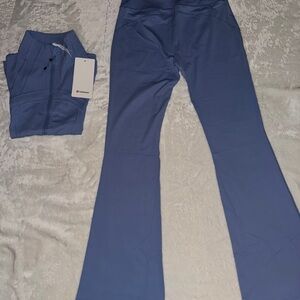 Lululemon Athletica Blue Flare Pants